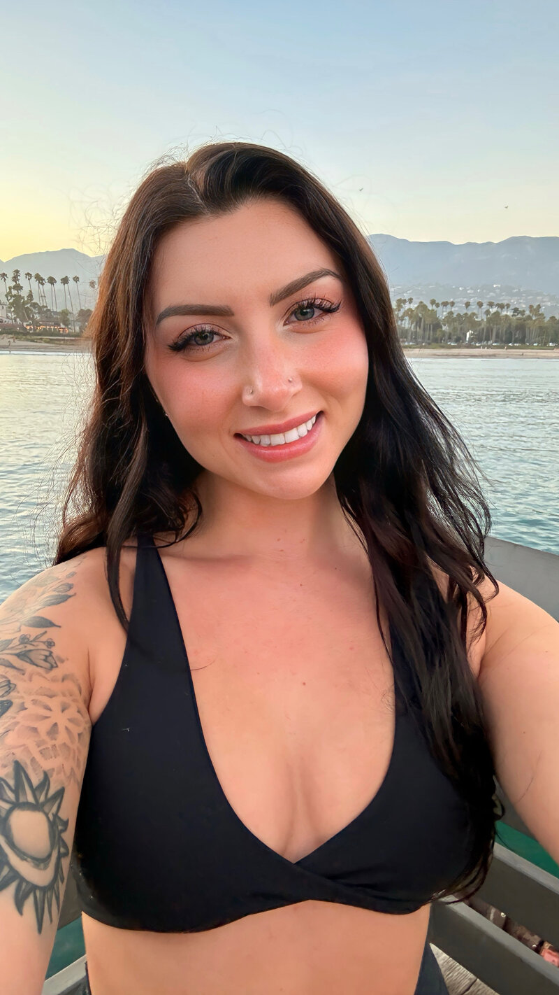 Huge collection of porn photos Brunette Babe Bikini by Babygirl Ash 💖’s (@ashhadventures)