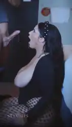 on-her-knees