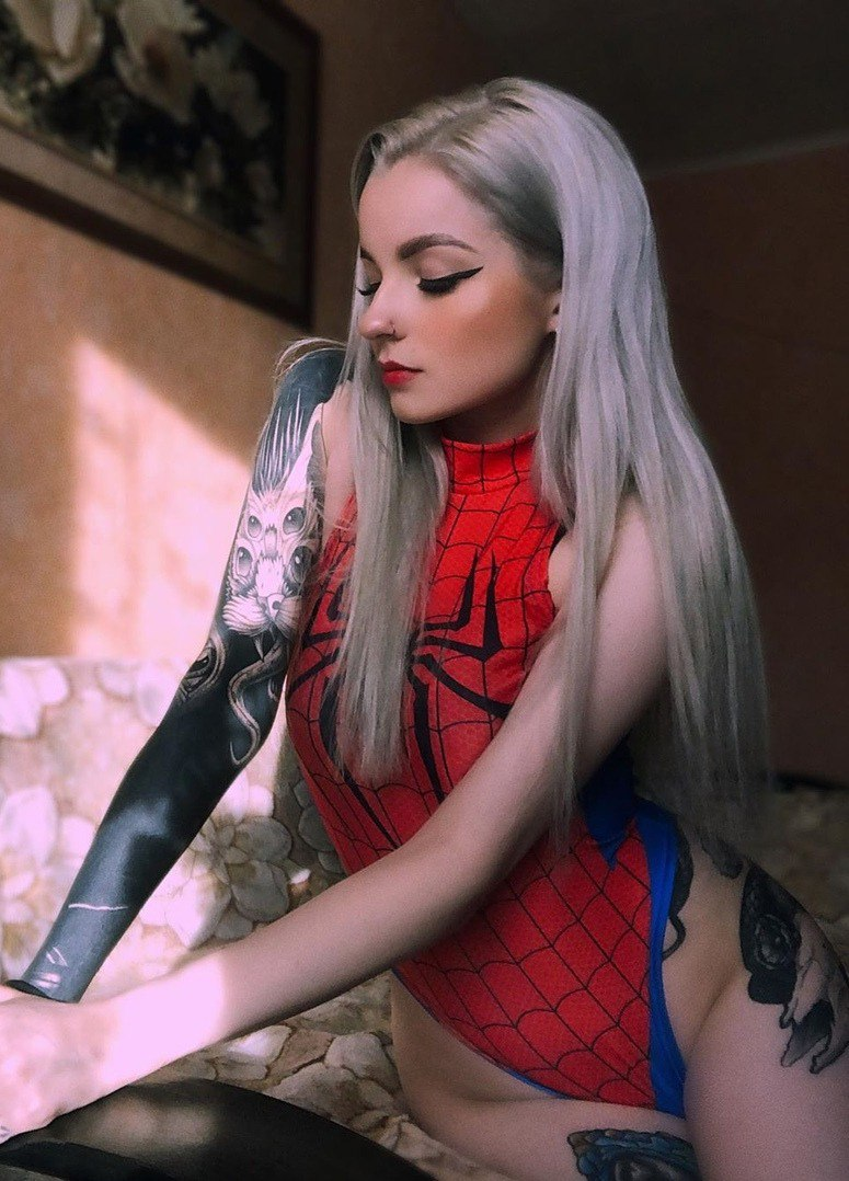 Huge collection of porn photos Bodysuit Costume Grey Hair Long Hair by TikTokers’s (@tiktokers)
