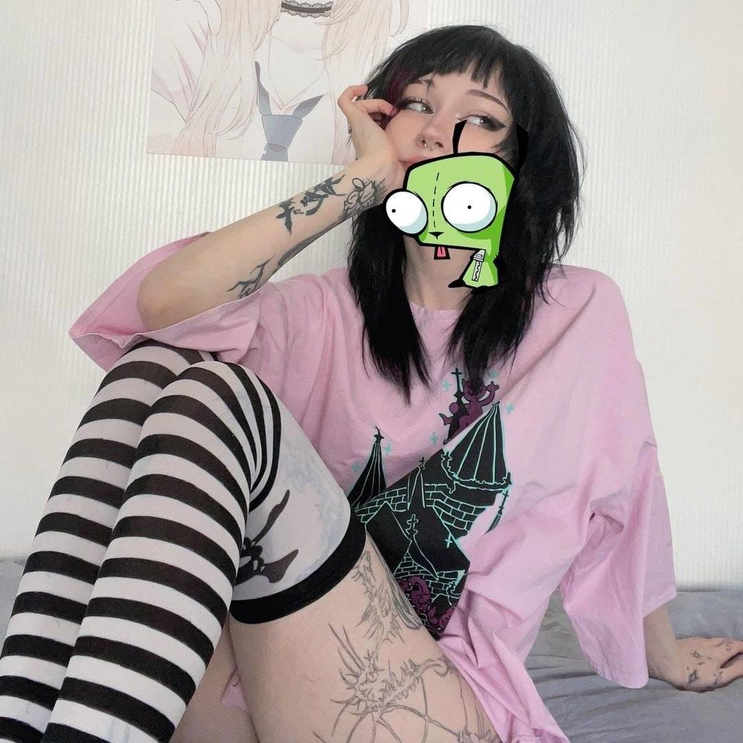 Huge collection of porn photos Cartoon Goth Girl Next Door Knee High Socks by TikTokers’s (@tiktokers)