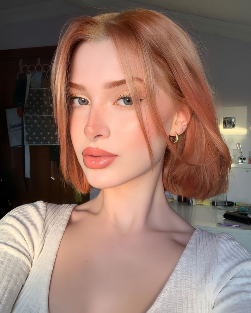 Huge collection of porn photos Bangs Green Eyes Lipstick by TikTokers’s (@tiktokers)